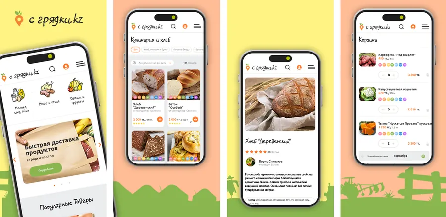 SGRYADKI — мобильное приложение AWStudio